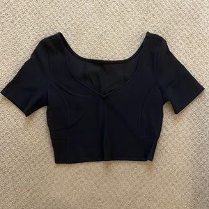 lululemon align t- shirt black size 6